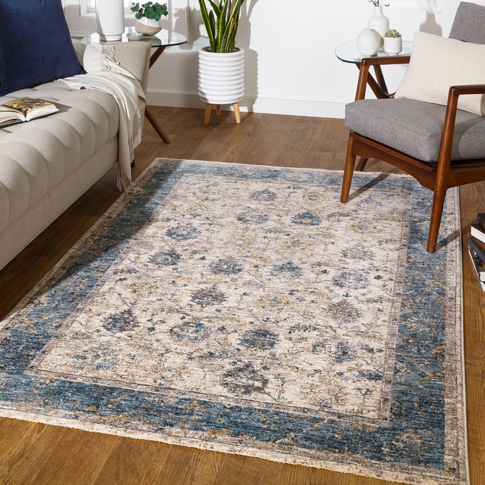 Livabliss Traditional Mirabel Medallion Area Rug