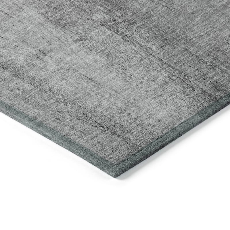 Machine Washable Indoor/ Outdoor Chantille Modern Sea Life Rug