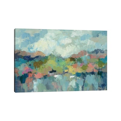 iCanvas "Abstract Lakeside" by Silvia Vassileva Canvas Print