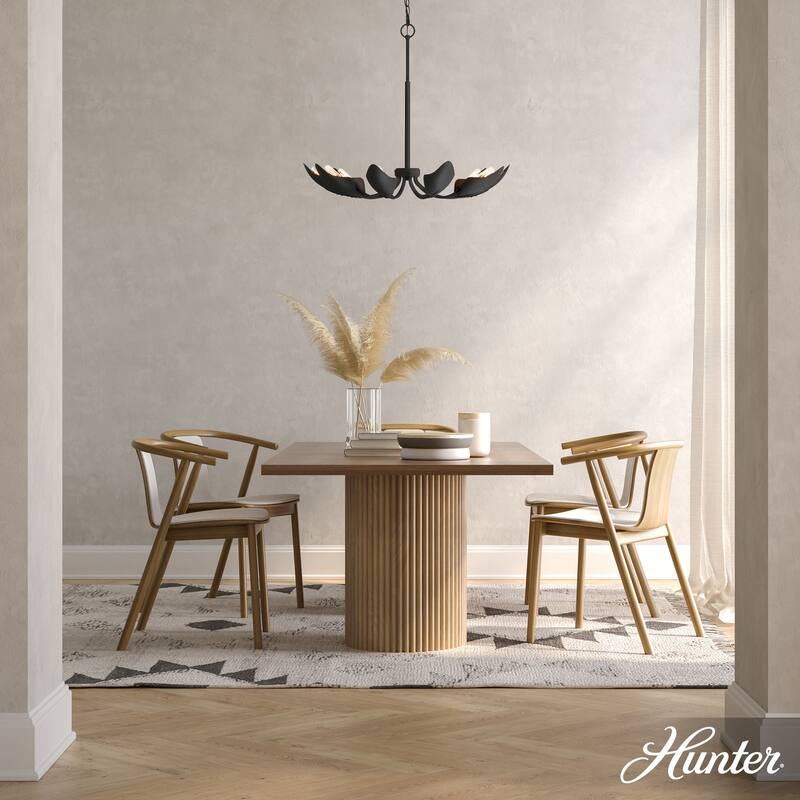 Hunter Juneway 10 Light Chandelier – Transitional, Modern/Contemporary – Dining Room, Living Room, Bedroom, Entry