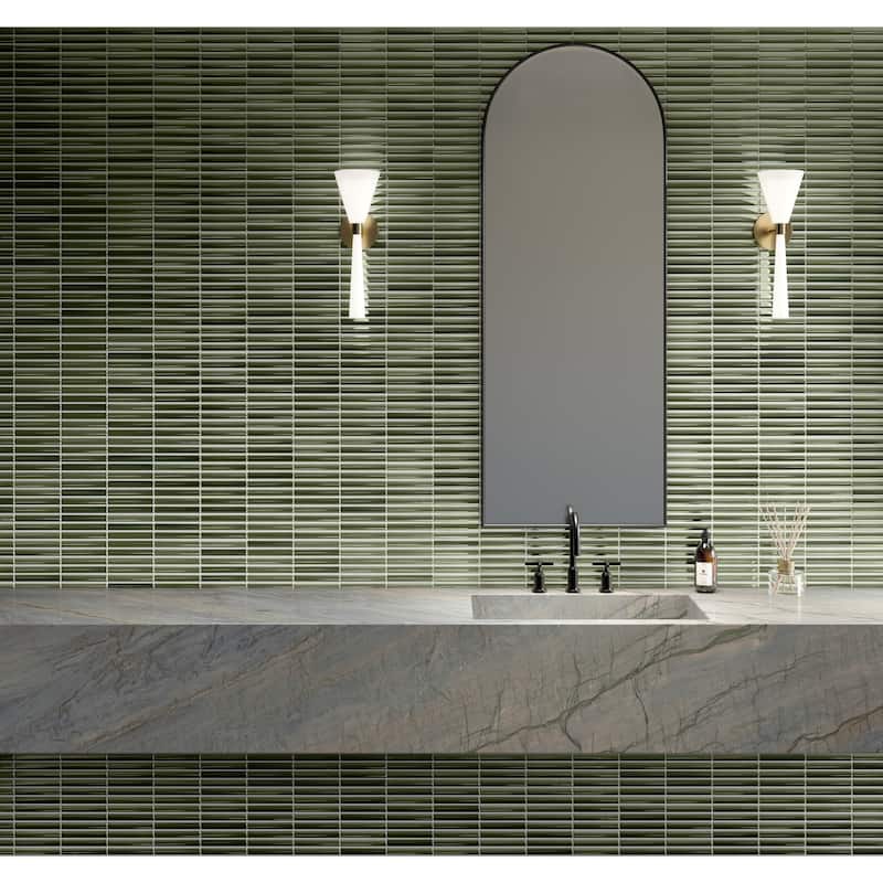 Daltile Artefino Vintage 1 x 6 Pencil Mosaic (10 PC Per SQFT) (9.60 SQFT Per Carton)