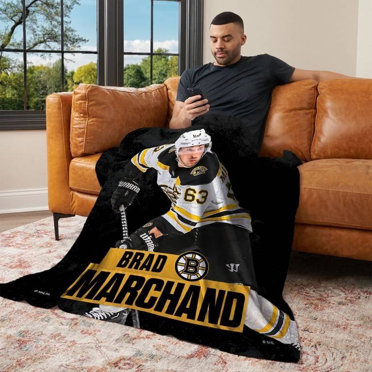 NHL Player Silk Touch Throw Blanket