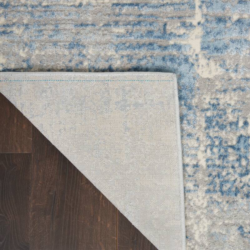 Nourison Solace Distressed Vintage Abstract Area Rug