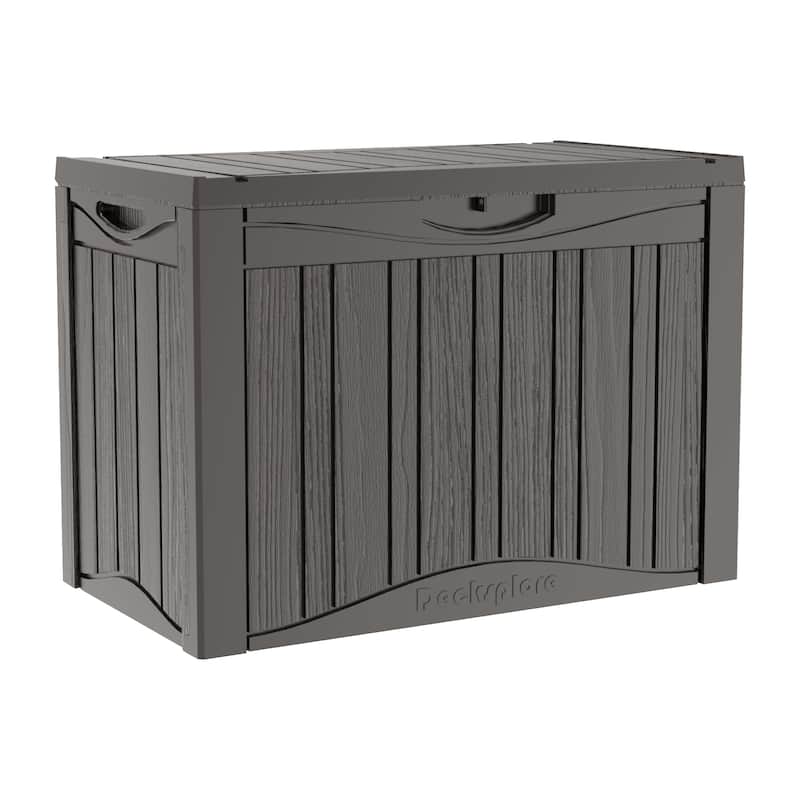 45 Gal. Resin Outdoor Patio Storage Deck Box