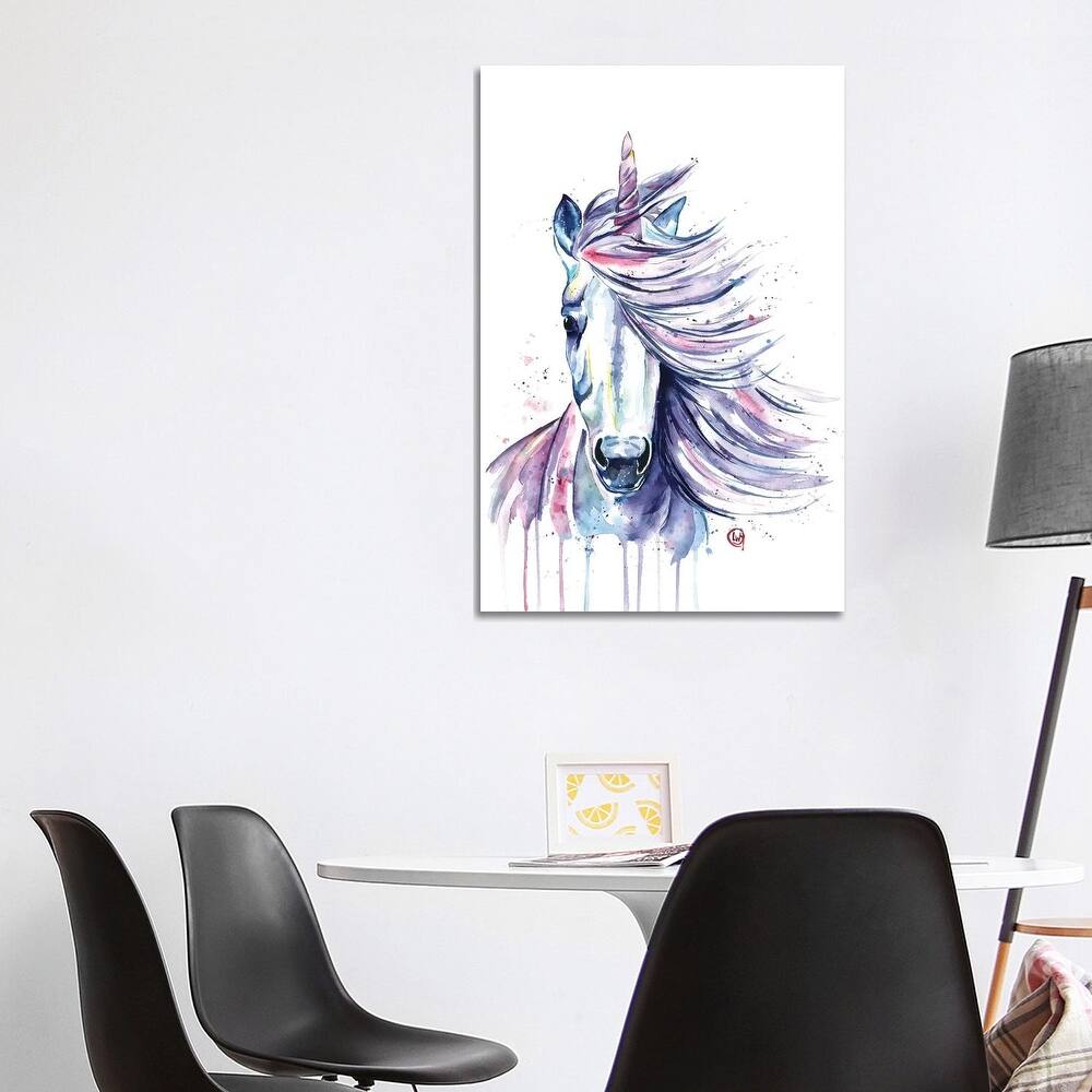 iCanvas "Unicorn" by Lisa Whitehouse Canvas Print