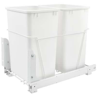 Rev-A-Shelf RV-18DM2-S Classic 14-3/16"W Steel Frame Double Pull Out