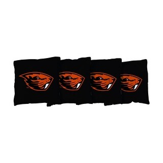 Oregon State OSU Beavers Black Cornhole Bags