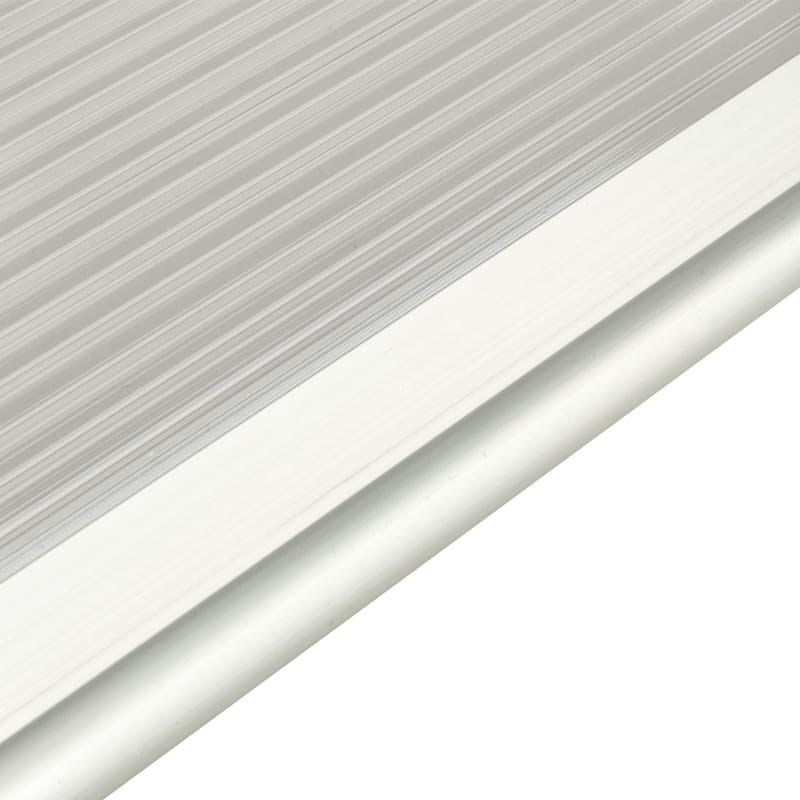 100 x 80 cm Door & Window Rain Cover Eaves Canopy White & Gray Bracket