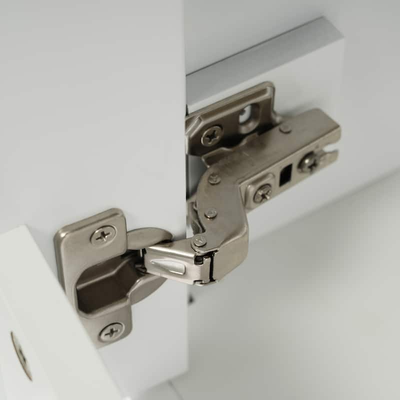 30-Inch Bathroom Vanity with Ceramic Sink and Versatile Storage