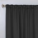 preview thumbnail 184 of 198, Superior Solid Machine Washable Room Darkening Curtains with Back Tabs, Set of 2