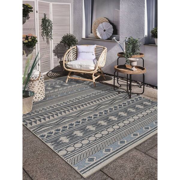 Modern Bohemian Global Indoor Outdoor Area Rug On Sale Overstock 29139584
