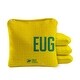 preview thumbnail 1 of 2, Eugene Yellow Dual Sided Cornhole Bags