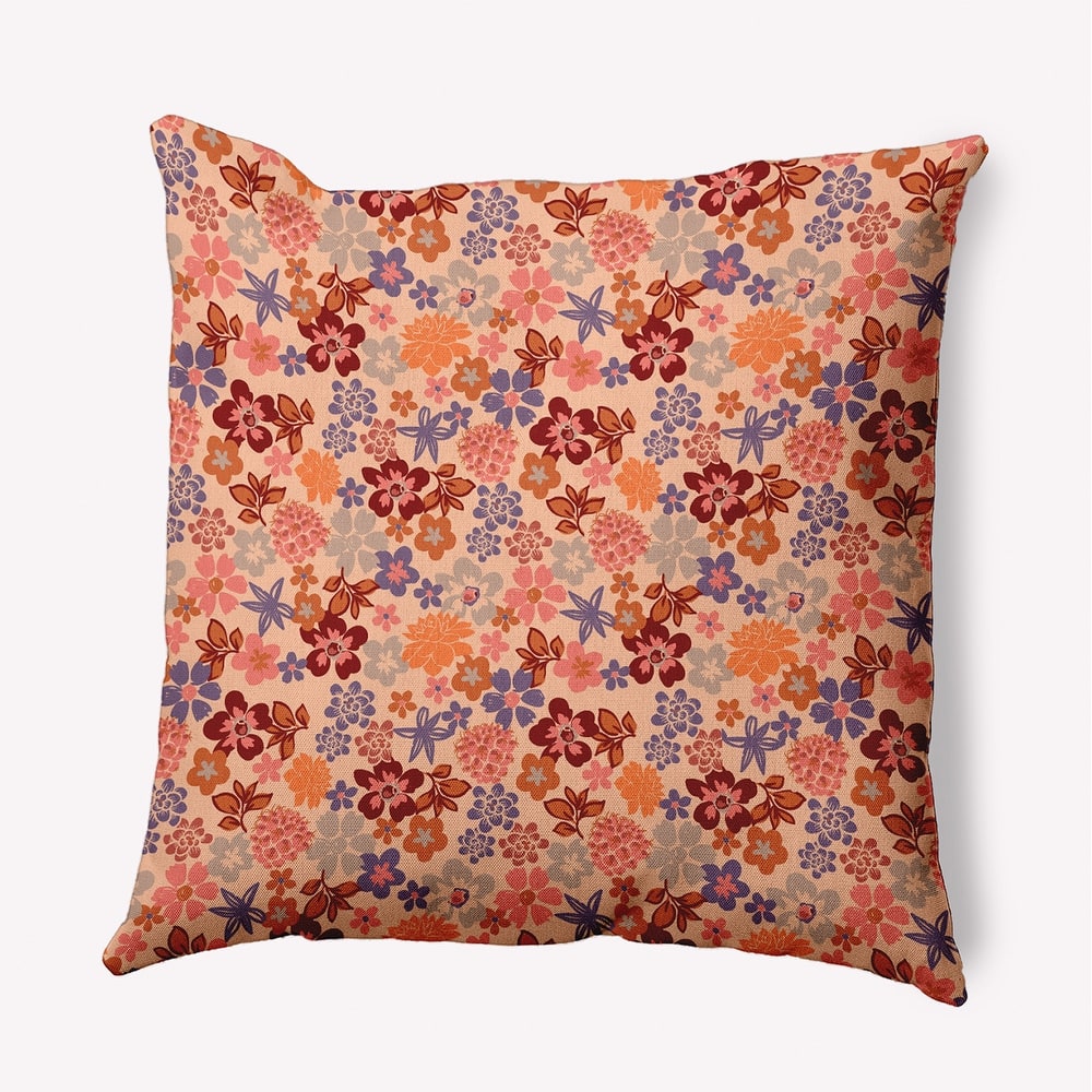 Succulent Garden Accent Pillow