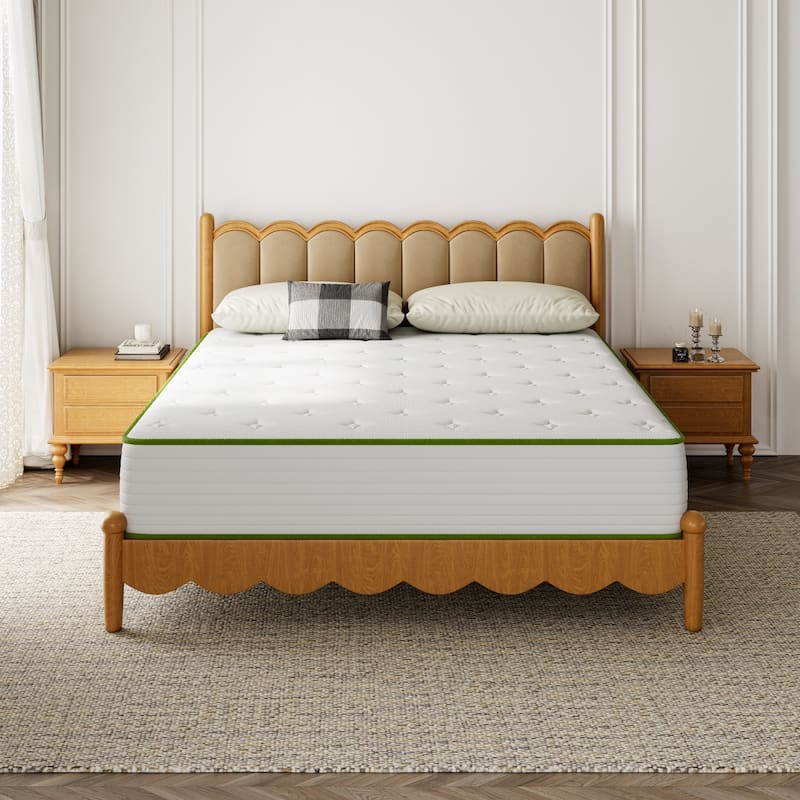 SweDrea 12 in. Medium Hybrid Mattress In a Box with CertiPUR-US, SGS and OEKO-TEX