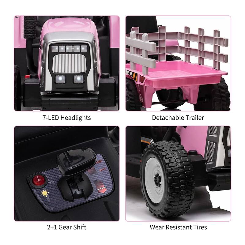 12V Kids Electric Tractor