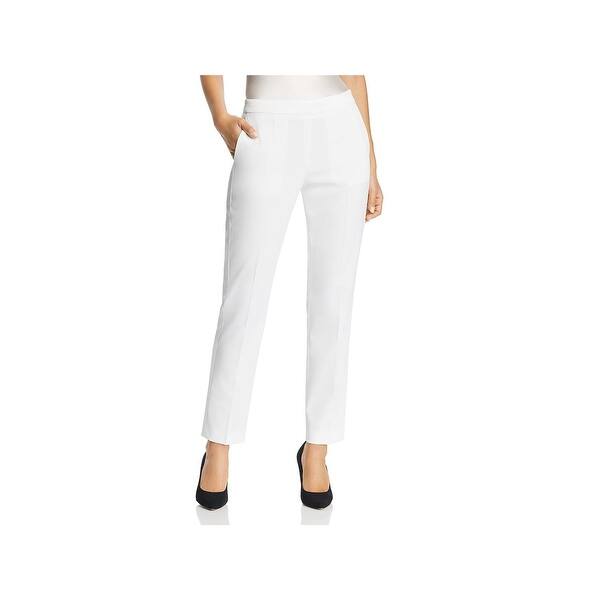 Shop Hugo Boss Womens Taxtiny Trouser Pants Wool Blend High Rise Overstock 30084520