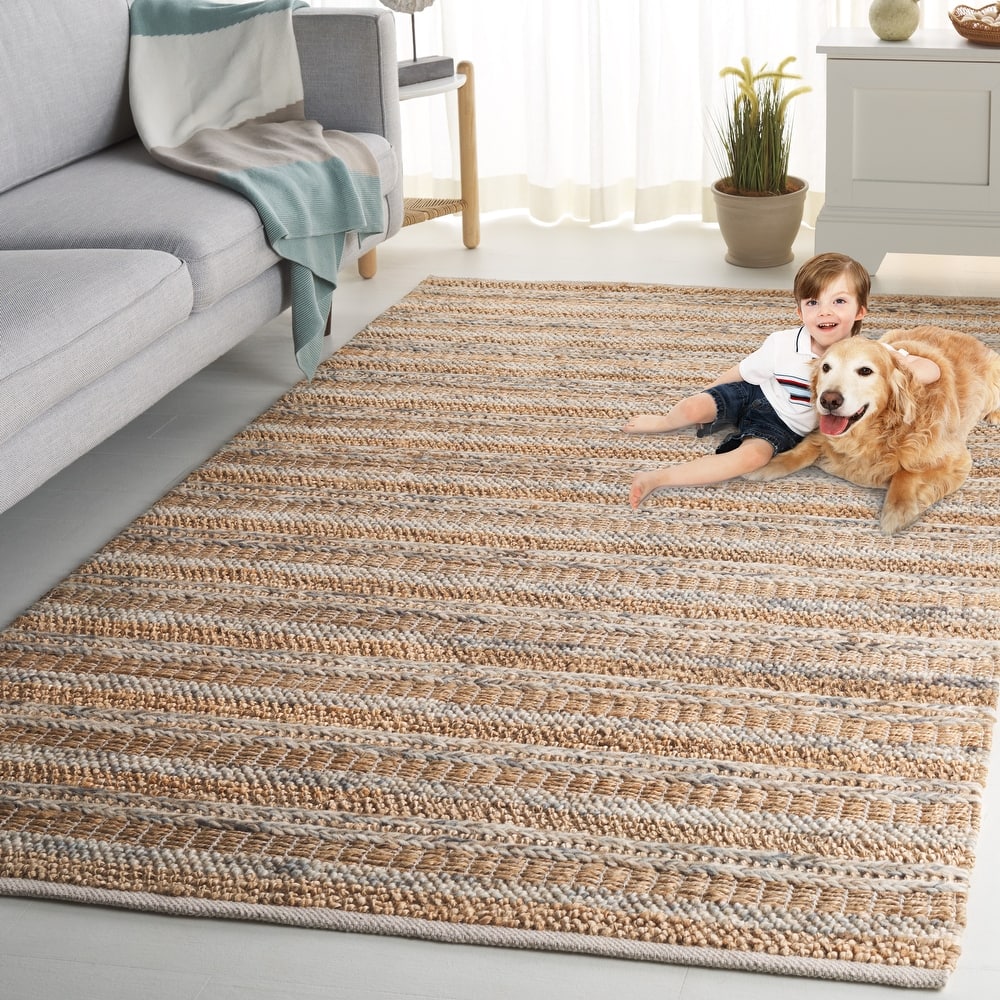 SAFAVIEH Handmade Natura Erella Transitional Wool Rug