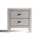 preview thumbnail 18 of 25, Montauk Solid Wood 2-drawer Nightstand Rustic Off-White