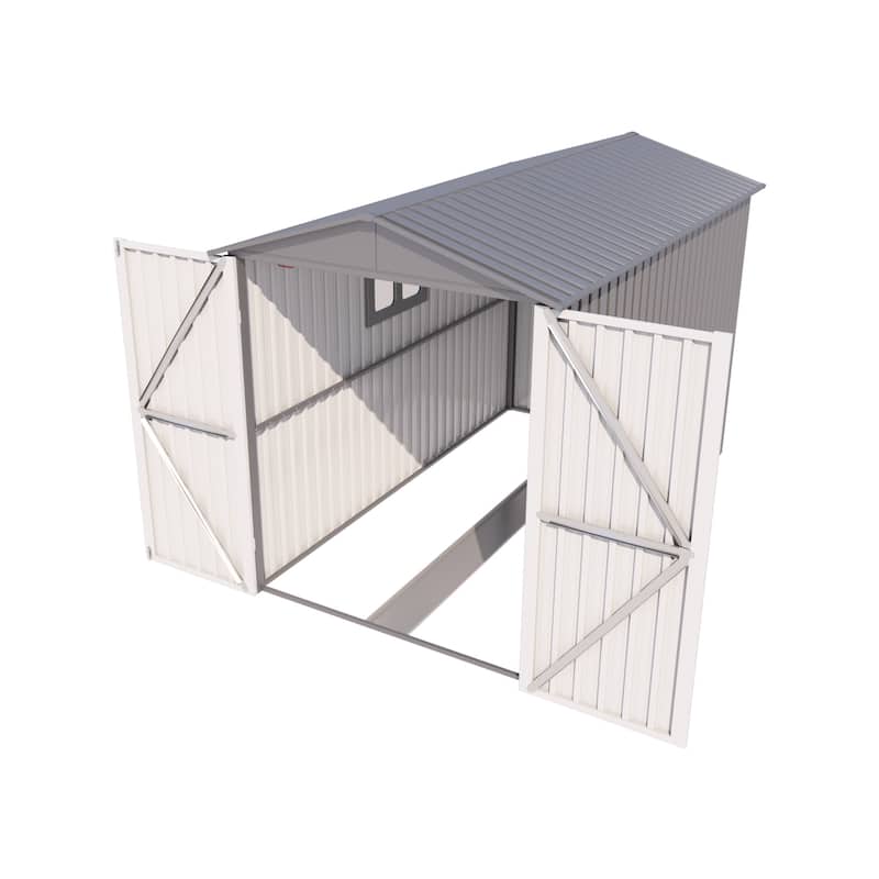 Outdoor Steel Storage Shed With Window ,Metal Garden Sheds