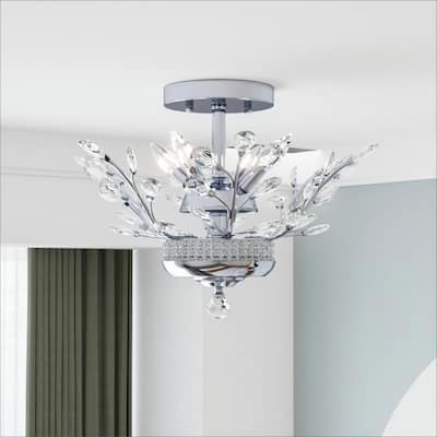 Maxax 4 - Light 16.1'' Semi Flush Mount