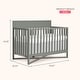 preview thumbnail 8 of 19, Dream On Me Owen 5-in-1 Convertible Crib, Matte Black