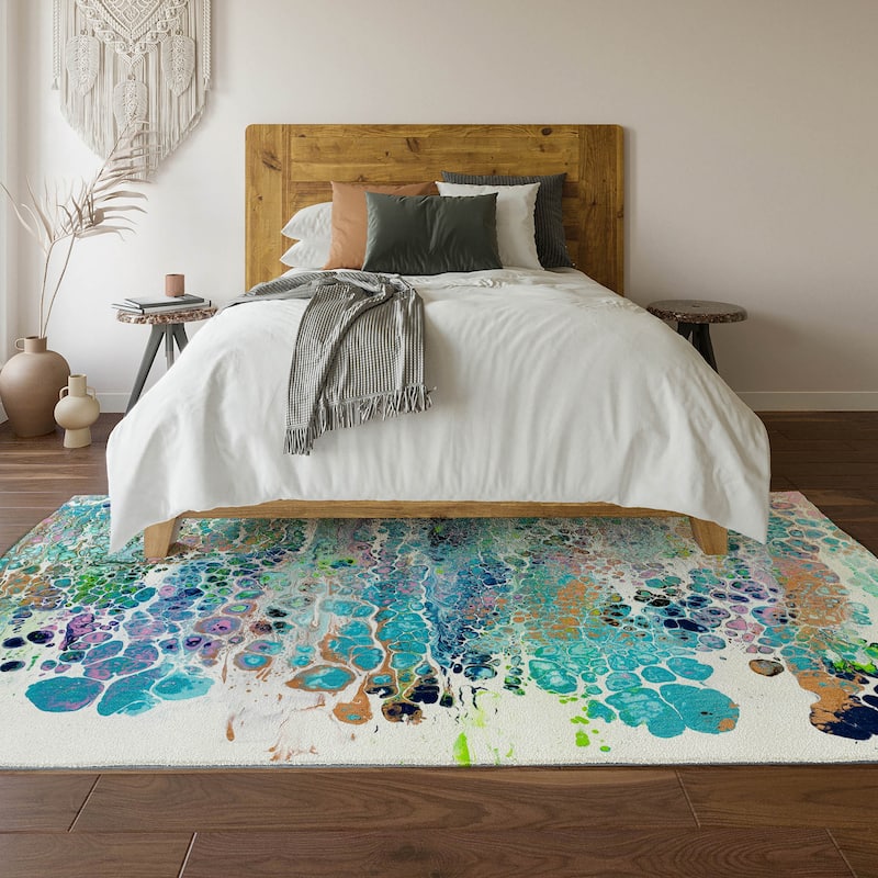 Premium Washable Super Soft Abstract Contemporary Mayfield Rug