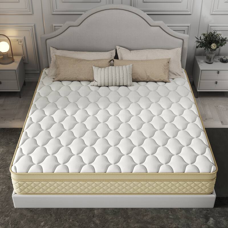 12" Euro Top Medium Memory Foam Hybrid Mattress in a Box