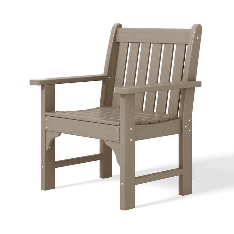 Laguna Outdoor Dining Poly Garden Arm Chair (Set of 2)