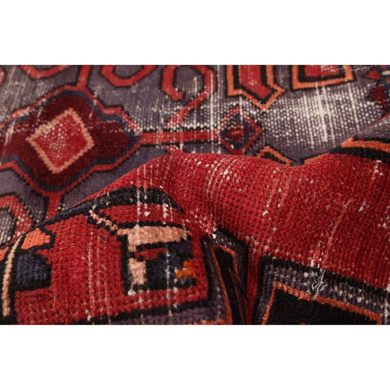 ECARPETGALLERY Hand-knotted Antalya Vintage Red Wool Rug - 4'2 x 6'3