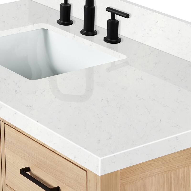 Ariel A042SLCQRVO Cambridge 43" Free Standing Single Basin Vanity Set