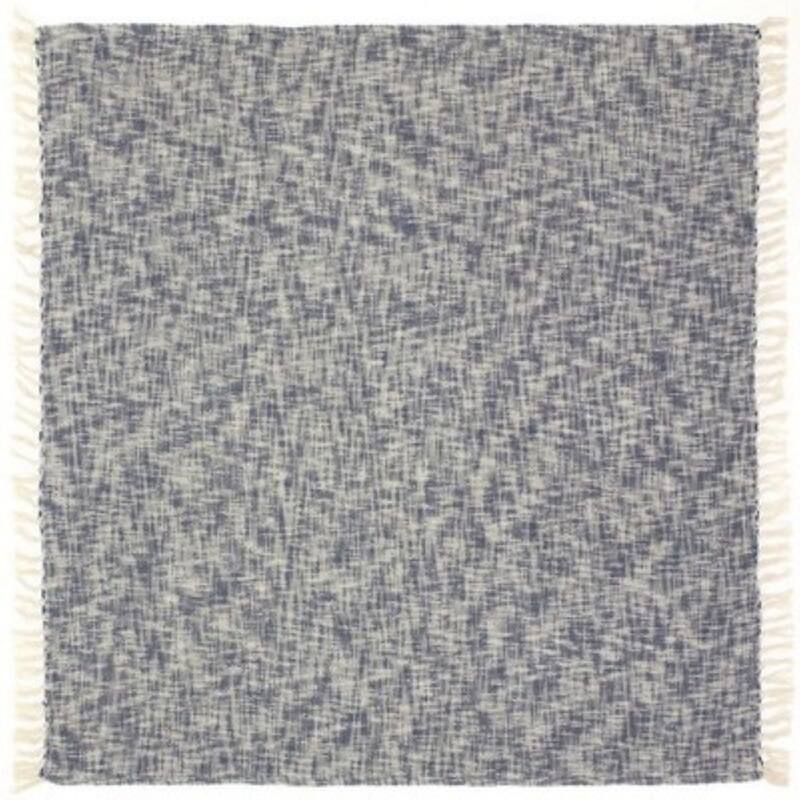 Sevita Boho Chambray Standard Size Throw Blanket with Fringe