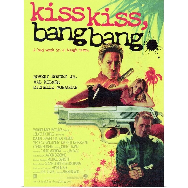Kiss Kiss, Bang Bang (2005)" Poster Print - Overstock - 24137148