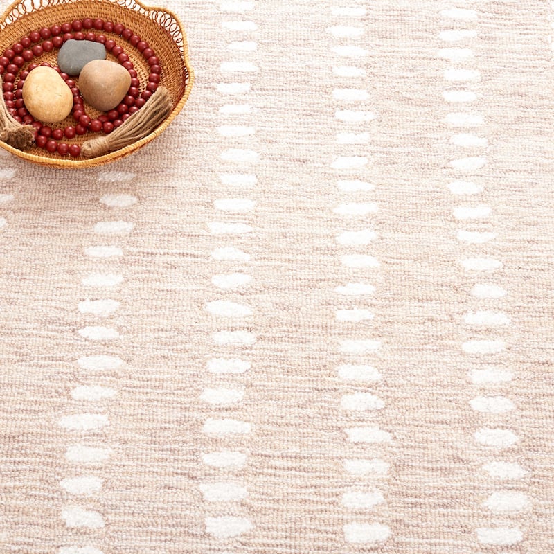SAFAVIEH Handmade Abstract Damhnait Contemporary Wool Rug