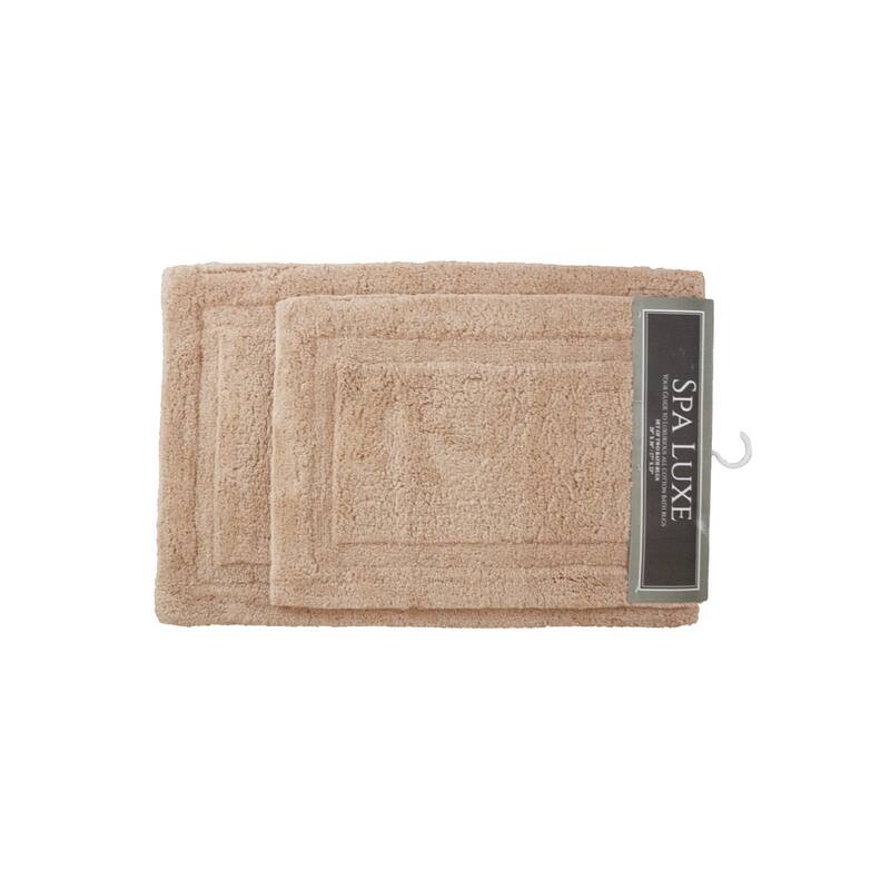 Spa Lux Solid Bath Rug Set