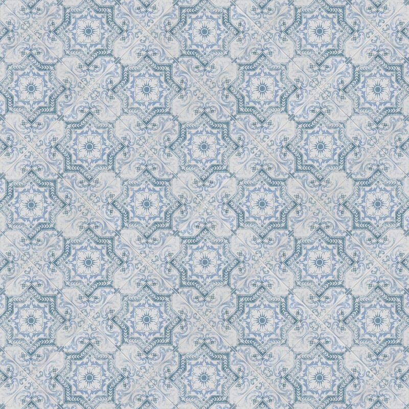 Merola Tile Klinker Alcazar Petunia 12-3/4" x 12-3/4" Ceramic Floor and Wall Tile