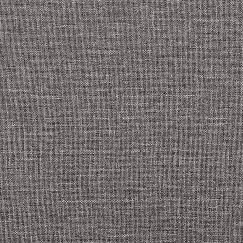 vidaXL Footstool Dark Gray/Light Gray 23.6"x19.7"x16.1" Fabric
