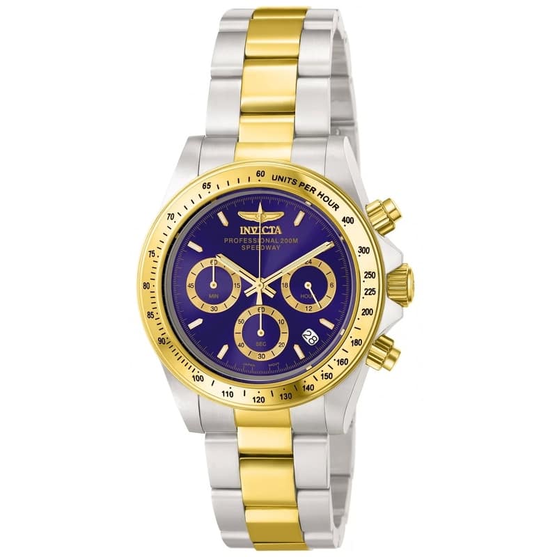 Invicta Men's 3644 Speedway Quartz Chronograph Blue Dial Watch