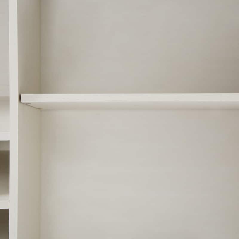 Rustic Wood Storage Cabinet with Wine Rack and Wine Glass Rack