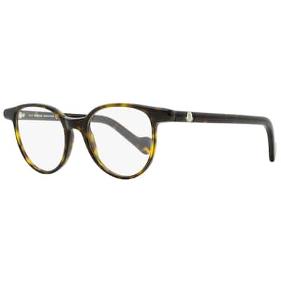 Moncler ML5032 052 Womens Dark Havana 47 mm Eyeglasses - Dark Havana