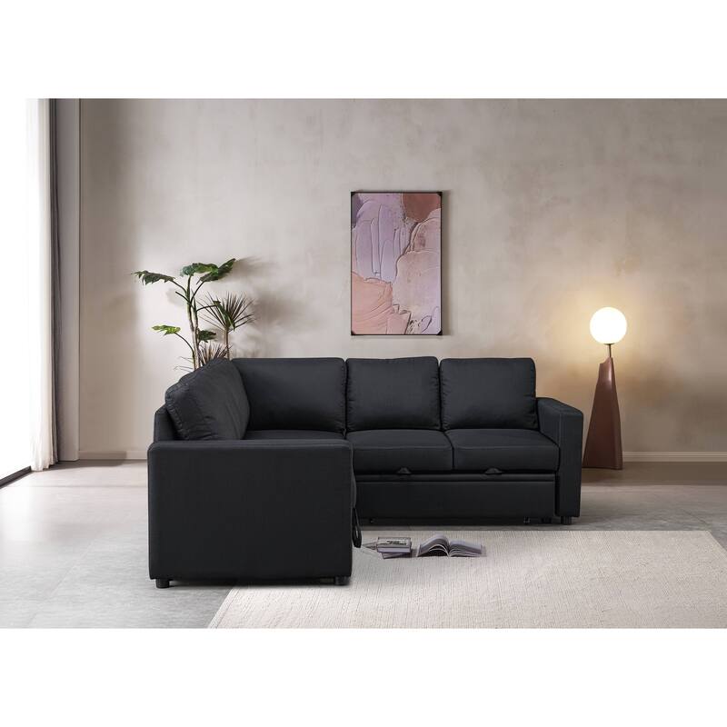 3 - Piece Upholstered Corner Sectional