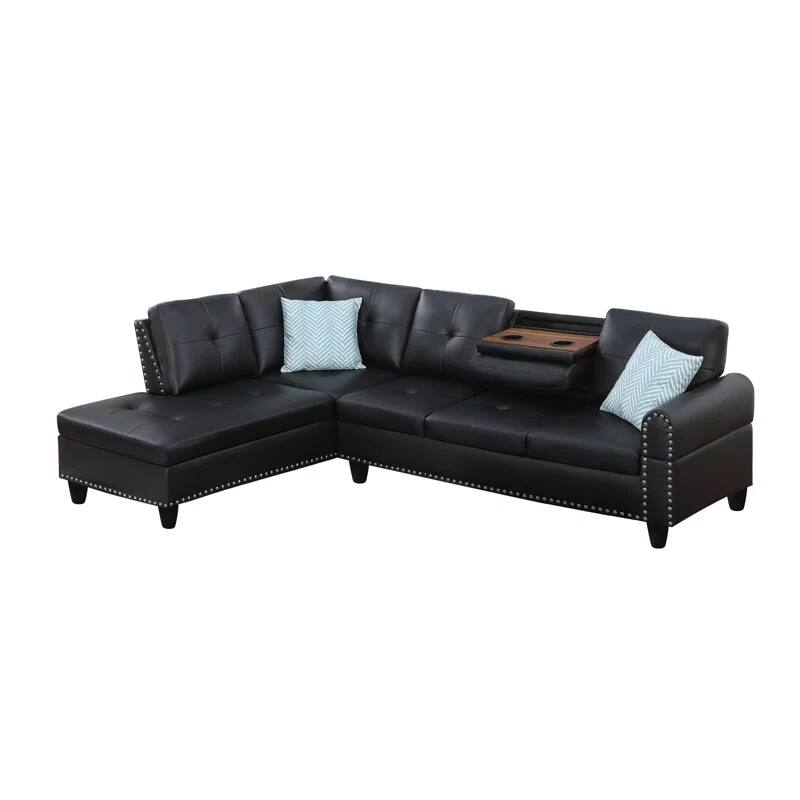 2 - Piece Alger 98" Wide Left Hand Facing Sofa & Chaise