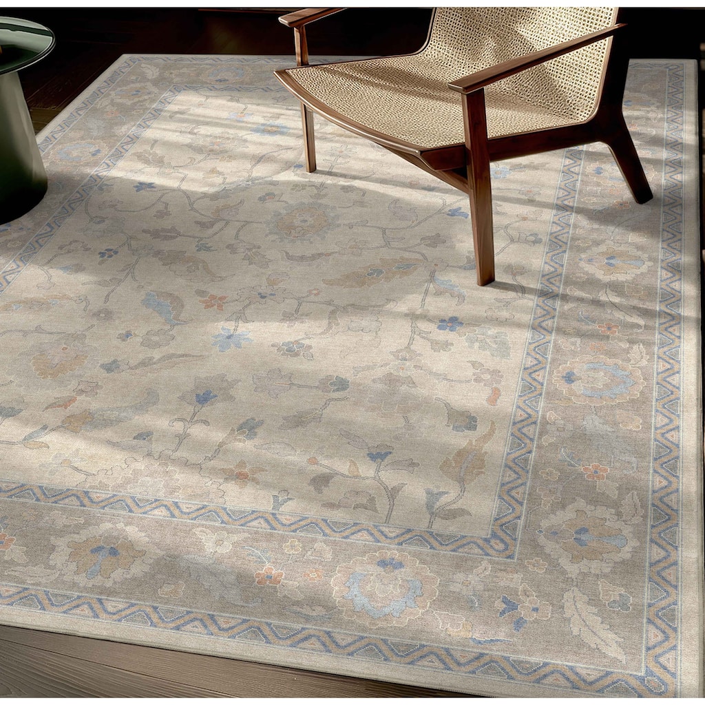 Well Woven Ushak Mardin Updated Traditional Boho Flat-Weave Area Rug