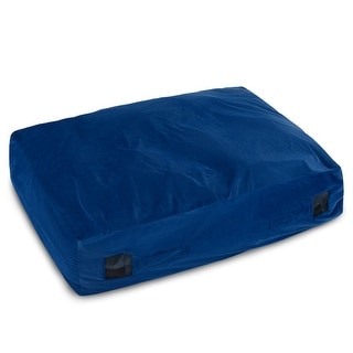 57 x 57 Inch Crash Pad Sensory Mat with Foam Blocks and Washable Velvet Cover - 57" x 57" x 13" (L x W x H)