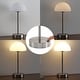 preview thumbnail 8 of 31, JONATHAN Y Eliza 24.75" Industrial Designer Metal LED Task Lamp with USB Charging Port, Black - 12.5"