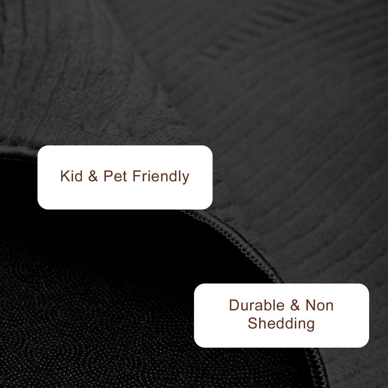 ECARPETGALLERY Elion Modern Machine Washable Area Rug