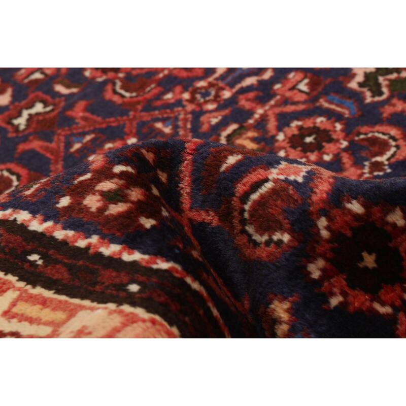 ECARPETGALLERY Hand-knotted Andelz Navy Wool Rug - 2'10 x 13'0