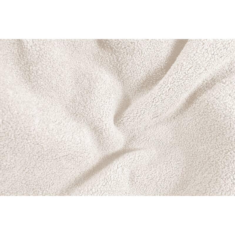 Gouchee Home Dotcom Woolly Indoor Bean Bag Pouf
