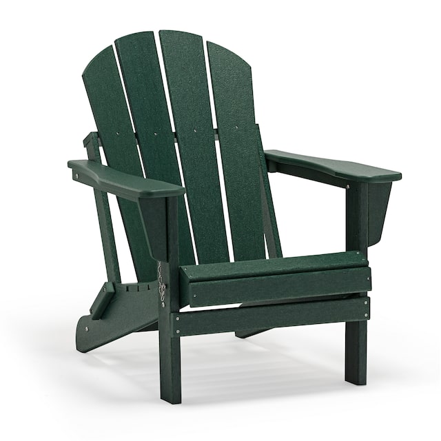Laguna Outdoor Folding Adirondack Chair - Dark Green