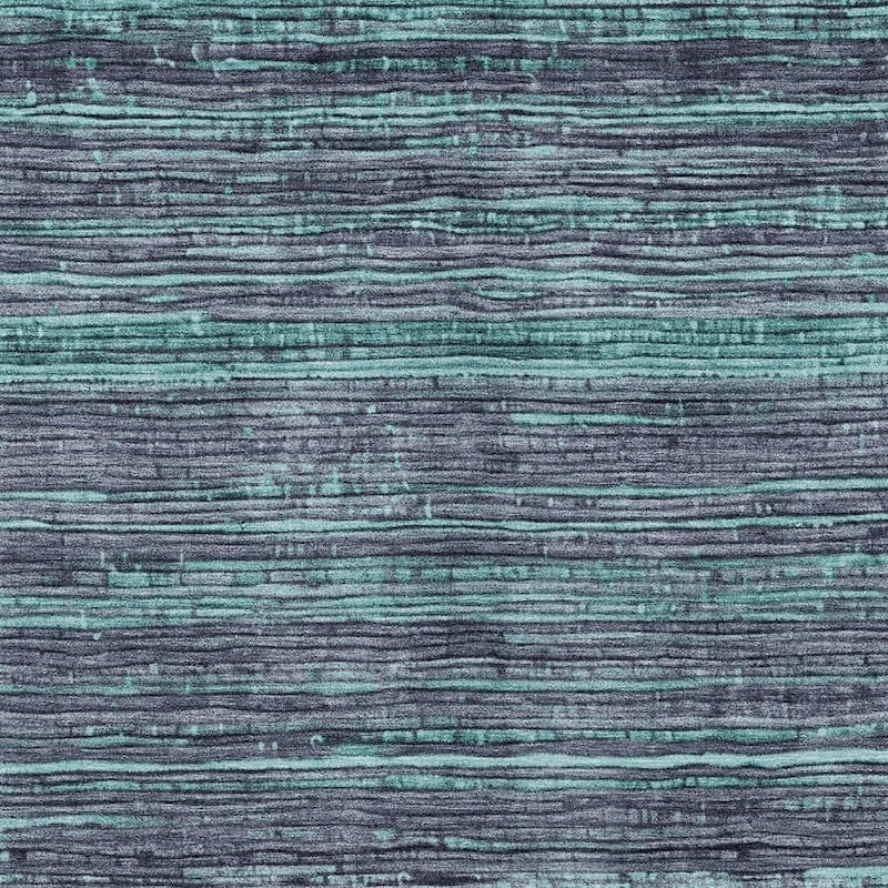 HomeRoots Striped Transitional Rectangle Outdoor Rug