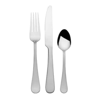 International Silver Kinsale Satin 12 Piece Stainless Steel Flatware Set